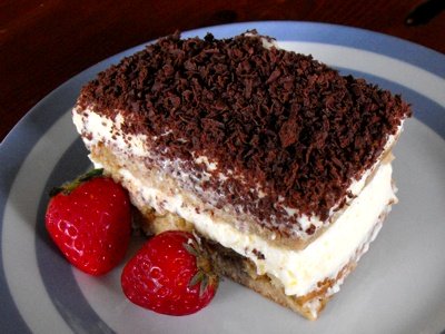 This easy tiramisu recipe is simple to prepare and a sure crowd pleaser. It seems to be gone a lot faster than it was prepared.